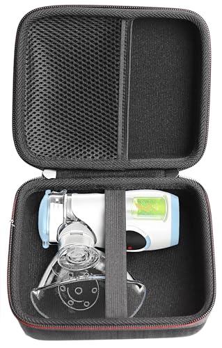 BuerHaton Travel Carrying Case Compatible with Mayluck Mesh Nebulizer Portable Handheld Nebulizer (Case Only)
