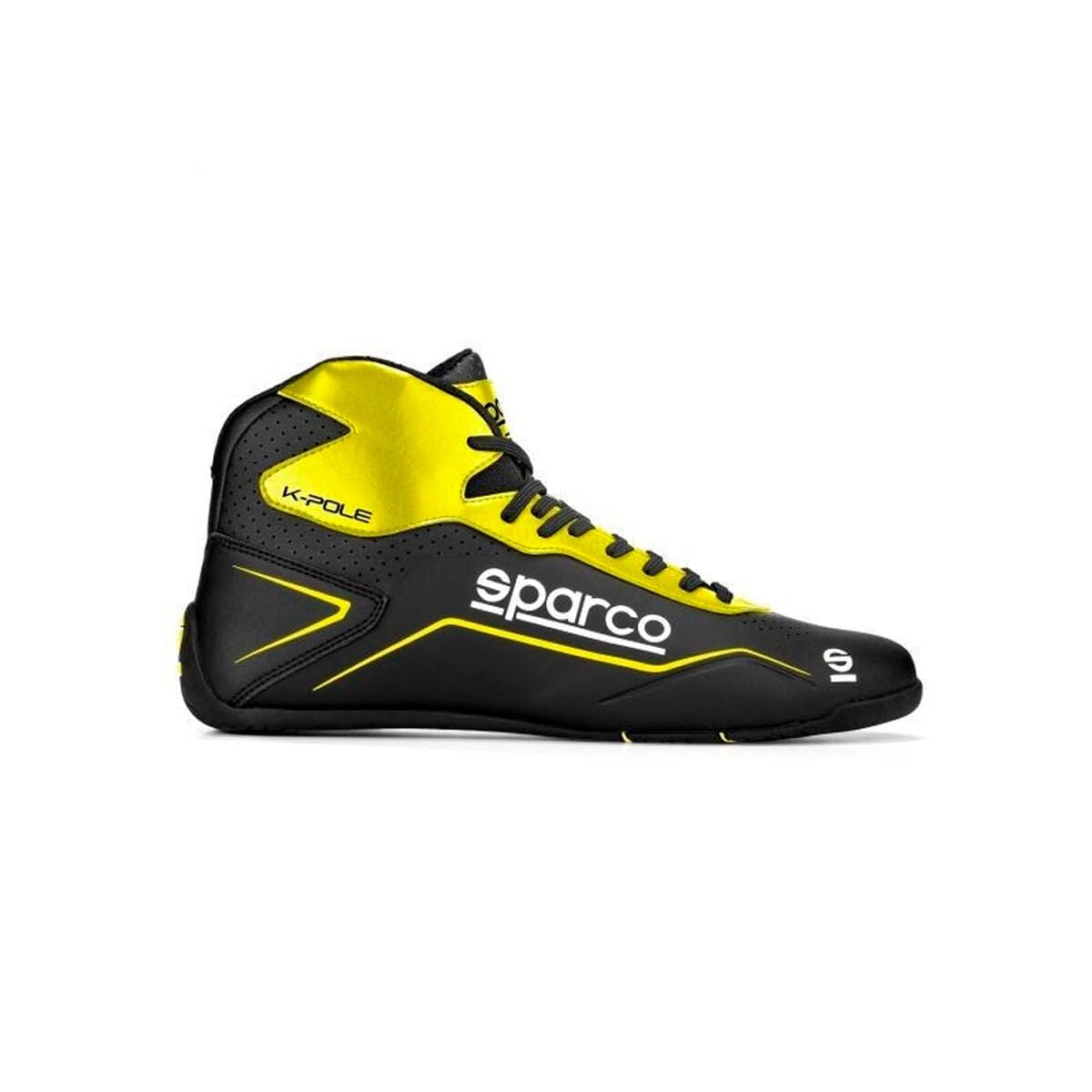 Sparco Schwarz Motorsportschuhe, Kartschuhe K-Pole (44)
