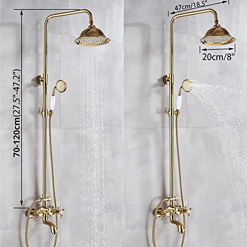 Mitigeur de douche mural avec cascade de baignoire pour salle de bain familiale