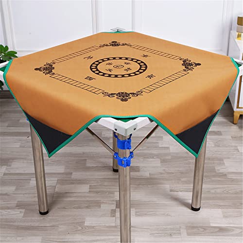 Tapete para Mesa de Mahjong Antideslizante 100x100 cm