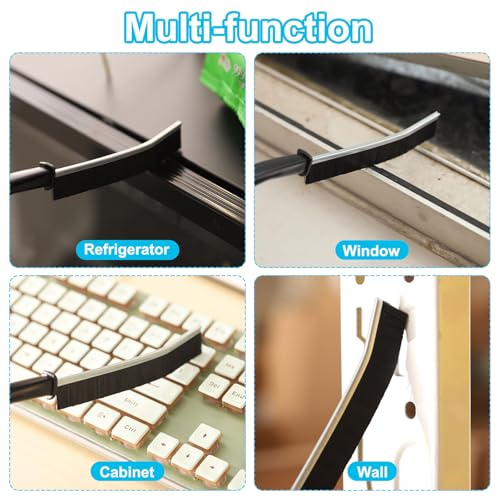 Image of uxcell Crevice Cleaning Brush, 5pcs Multifunctional Gap Cleaning Brush Tool, Hard Bristle Crevice Cleaning Brush for Household Use Kitchens, Bathroom, Toilet