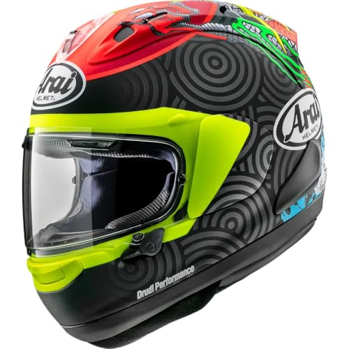 Arai Corsair-X Tatsuki Adult Street Motorcycle Helmet - Black Frost/Medium