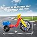 The Original Big Wheel 16 Inch Tricycle - Big Wheel for Kids 3-8 Boys Girls Outdoor Kids Toys Drift Trike with Spin Out Hand Brake - Rally Racer