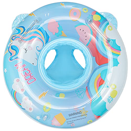Pukitt Baby Schwimmring, Aufblasbare Schwimmreifen Kinder Schwimmtrainer für Kinder 12 Monate bis 36 Monate(MAX:25KG) Cover