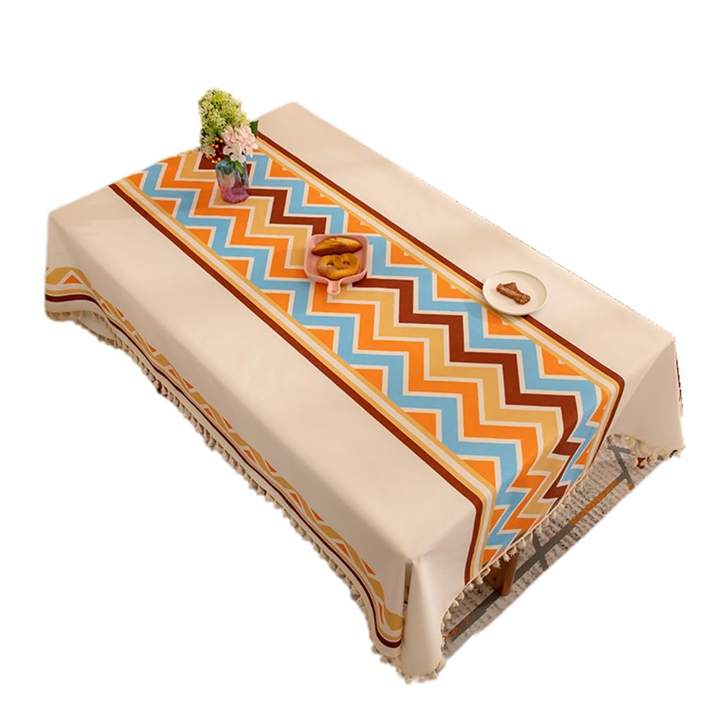 Nappe quadrillage quatre couleurs pour décoration de table et fête