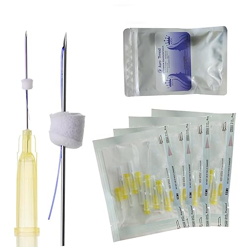 Miniatura 4 de Auro Thread PDO (tornillo mono 26G 38MM) elevaciónelevación del cuerpo de la caratornillo mono liso tipo 26G 1.496in (50piezas)