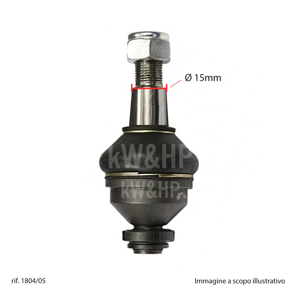 BRACCETTO BRACCIO TRAPEZIO OSCILLANTE SOSPENSIONE RUOTA ANTERIORE DESTRA (LATO PASSEGGERO) KW0051DX