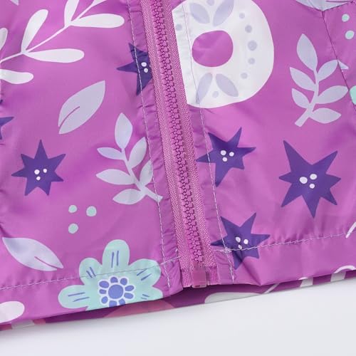 Toddler Girls Boys Windbreaker Casual Outerwear Kids Lightweight Zip Hooded Jacket Baby Cute Cartoon Dust Spring Fall Coat4