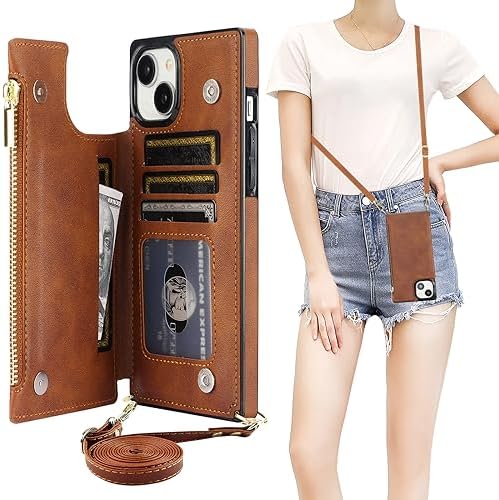 Apple Iphone Bocasal Crossbody Wallet Case For IPhone 7/8 Plus