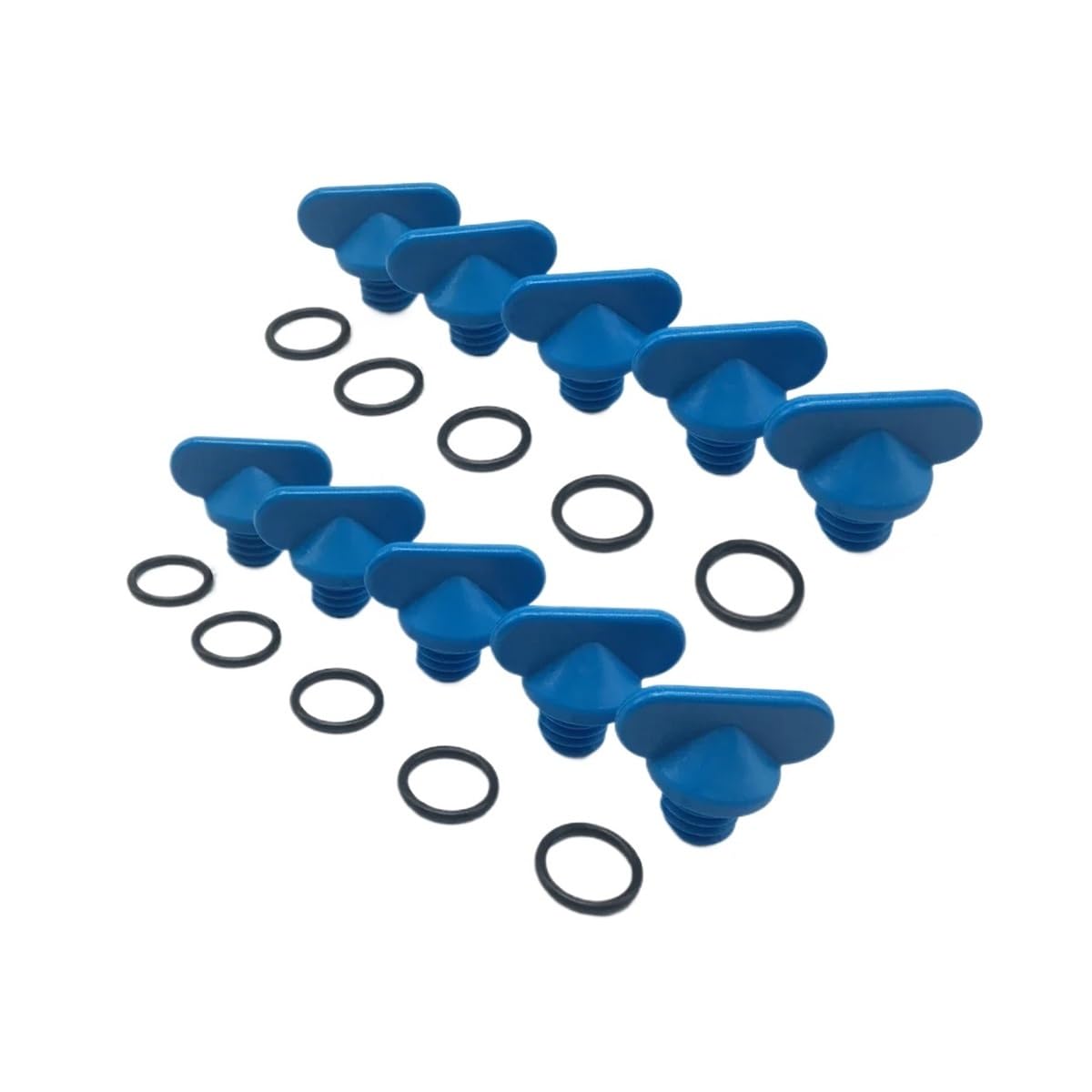 Kit bouchon de vidange d'eau bleu 22-806608A1 22-806608A02 pour collecteur échappement marin