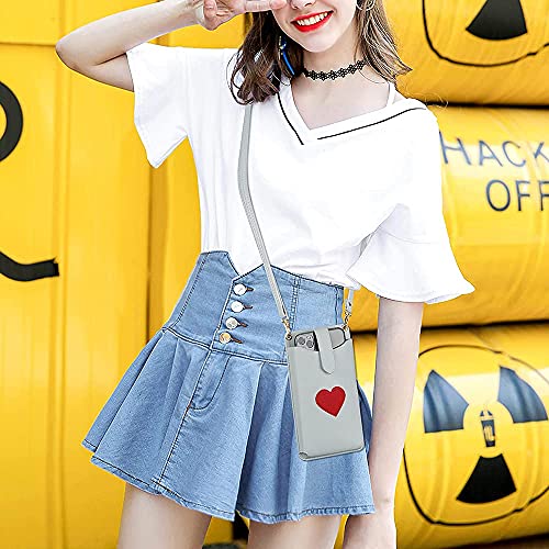 Image of Peacocktion Small Crossbody Cell Phone Purse for Women, Lightweight Mini Small Crossbody Bags for Women with Card Slots