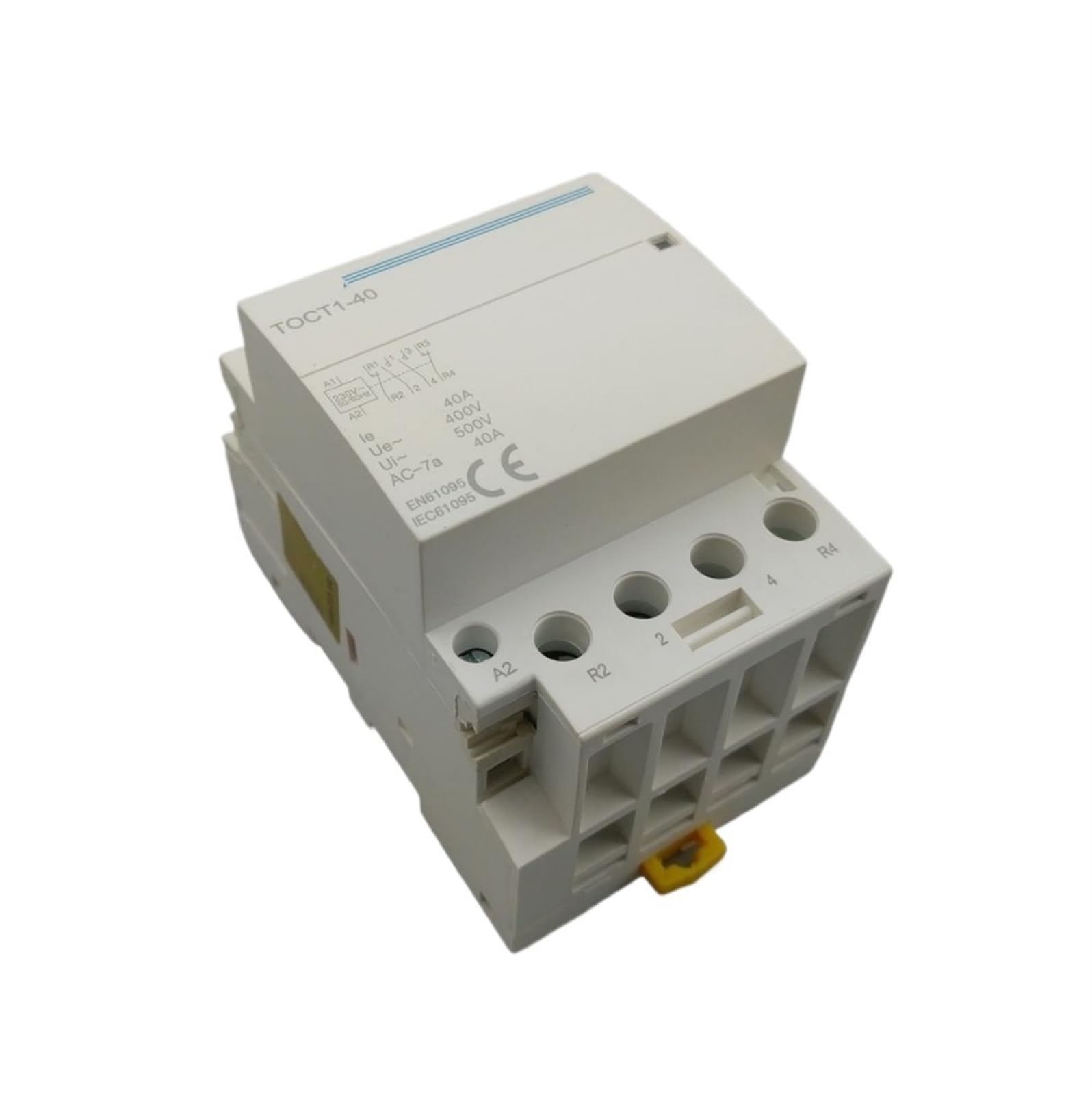 GVBAEPIEO 4P 40A 2NC 2NO 220V 400V~ 50/60HZ Din Rail Household Ac Modular Contactor 1Pcs