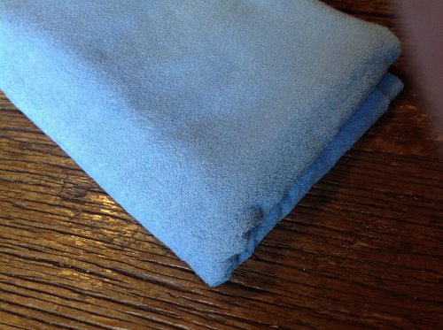 Blue Terry Towelling Fabric (Terrycloth) - 100% Cotton - 320gsm - 60" Wide
