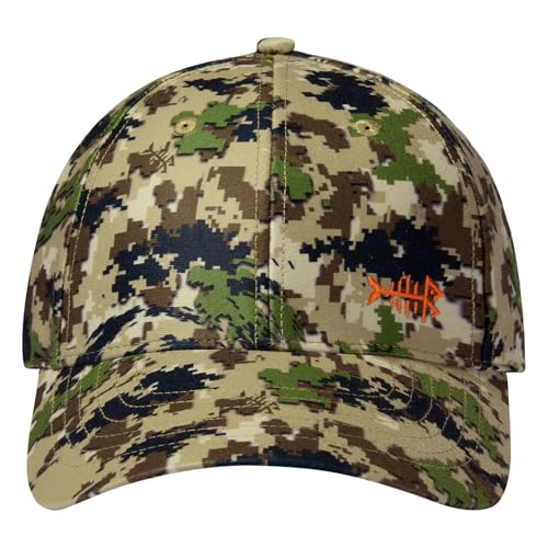 Image of BASSDASH Camo Fishing Hunting Hat Unisex Adjustable Baseball Cap