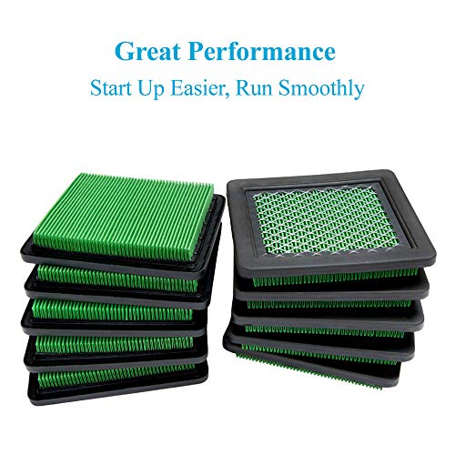 Heyzlass 10Pack 17211-Zl8-023 Air Filter - Compatible With Honda Gcv160 Gc160 Gcv190 Gc190 Engine Husqvarna Craftsman Troy-Bilt Push Lawn Mower Tiller Air Cleaner #TOP5