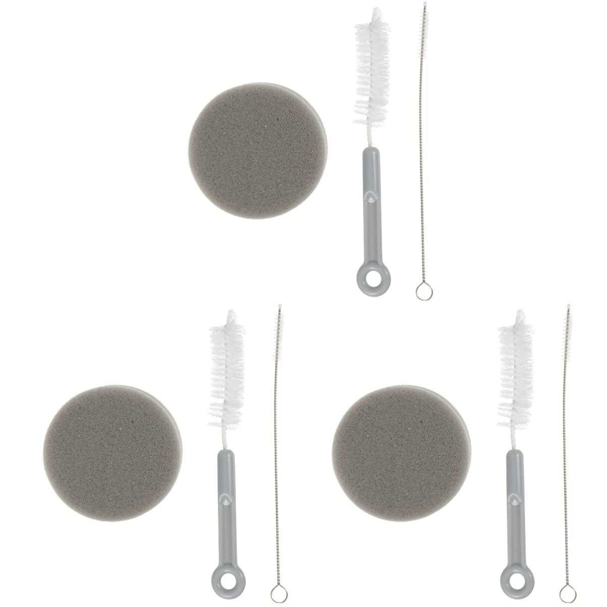 Mipcase 9 Pcs Cleaning Brush Cat Waterer Cleaning Kit Dog Waterer Brush Cleaner Pet Waterer Cleaning Sponge Pet Drinking Dispenser Cleaning Tool Pet Water Fountain Cleaning Tools