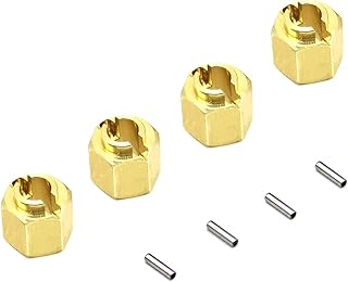 Mesimsple Brass TRX4M Wheel Hex Hub for TRX4M 1/18 RC Crawler