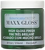 Fabricado en Estados Unidos. Art Deco Maxx polarmk Pintura acrílica 8 angelsharkseries-Pimiento poblano