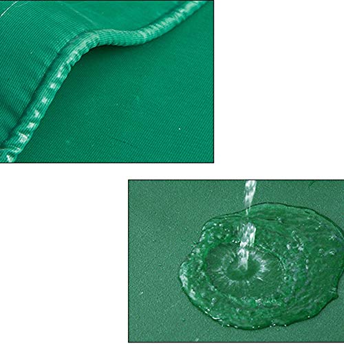 Lona para camión impermeable verde 3x3m cubierta de PVC exterior 5