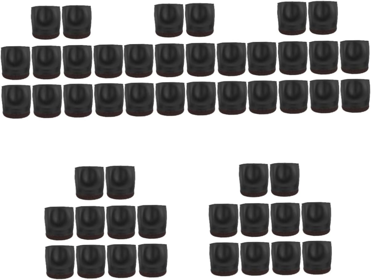 Veemoon 50pcs Wheel Stoppers for Rolling Furniture Non- Caster Cups for Sofa Noise-reducing Floor Protectors -Skid and Easy to Install