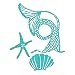 Spellbinders JDD-031 Jane Davenport MerTail Etched/Wafer Thin Dies Teal