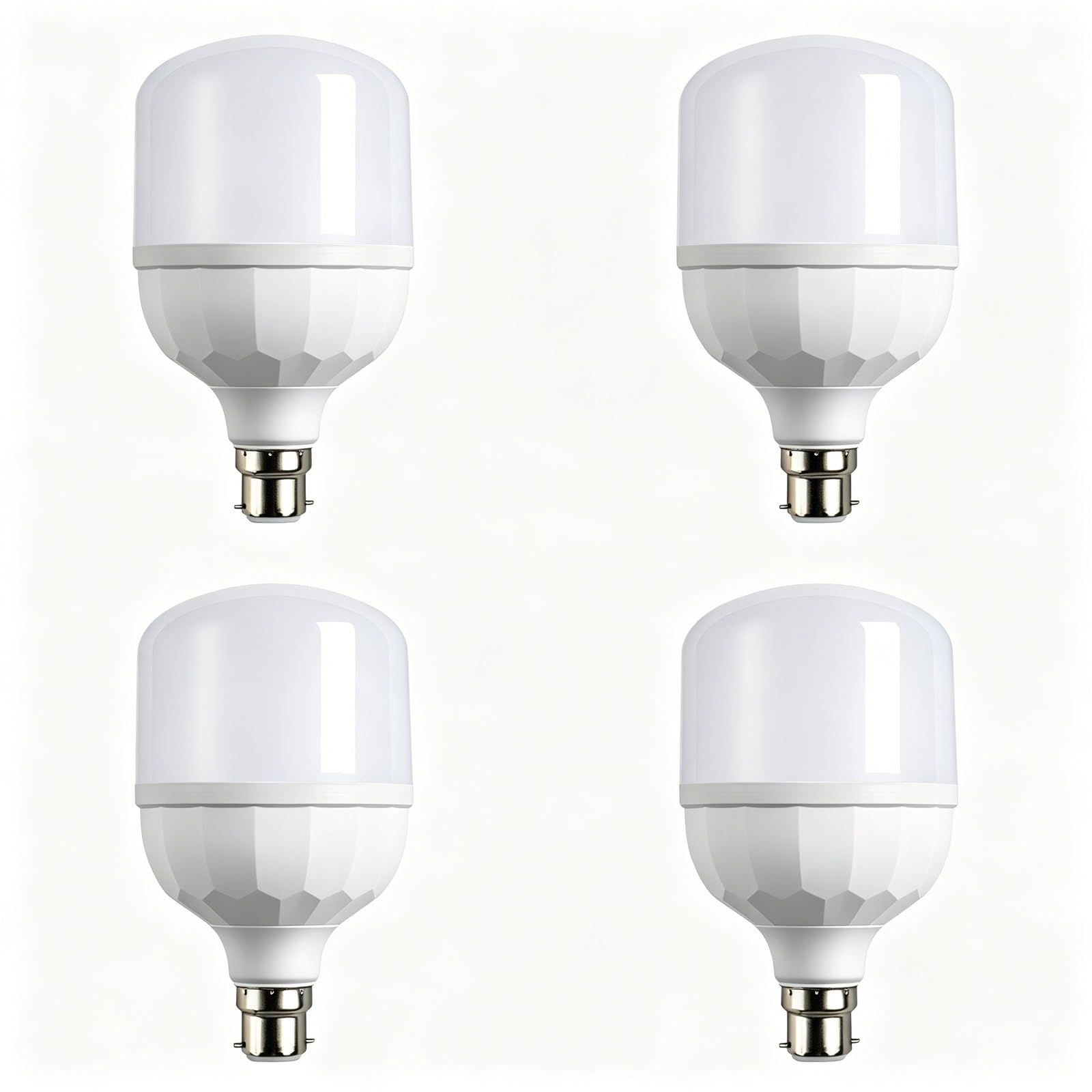 Lampadina LED B22 a baionetta Luce Bianca Fredda 6500K Anti-sfarfallio Lunga durata Risparmio energetico per Soggiorno Camera da letto Cucina Non dimmerabile(30W,4 Pack)