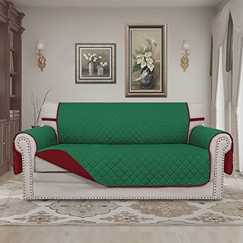 image for Easy-Going Sofa Slipcover Reversible Loveseat Sofa Cover Couch Cover f