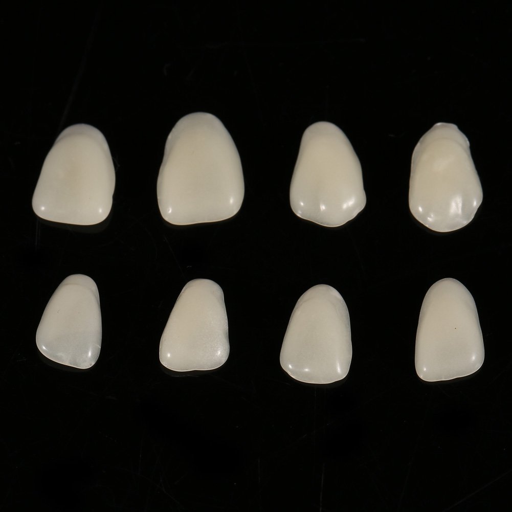 70 sztuk weneckie dentystyczne naturalna żywica torba korona tymczasowa nietoksyczna górna część do naprawy czystych zębów Zdrowe Cosplay Halloween