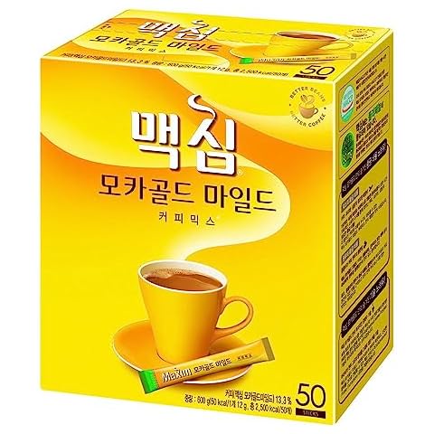 MAXIM Mocha Gold Mild Instant Coffee Mix Cover