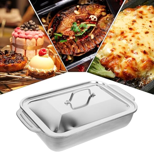 Cocina de acero inoxidable con tapa para exteriores y tostado de pescado en barbacoa 5