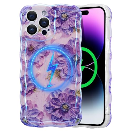 Coque iPhone 13 Pro Max MagSafe fleurie pour votre quotidien