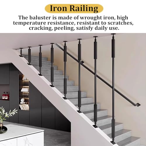 Rampe d'escalier pour pente raide solution maintien sécurisé 3ft - 4