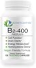Suplemento de Riboflavina Pura B2-400 400mg, 120 Cápsulas Vegetales | Para la Salud del Sistema Nervioso, Función Celular*, Claridad Mental* y Metabolismo Energético*, Fórmula No Transgénica, Sin Gluten, Sin Lácteos 1