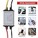 2PCS DC Buck Converter Voltage Regulator DC 8-22V to 3-15V 5V 12V 3A Step-Down Module Waterproof Car Power Converter Compatible with Led Light Car Truck Boat