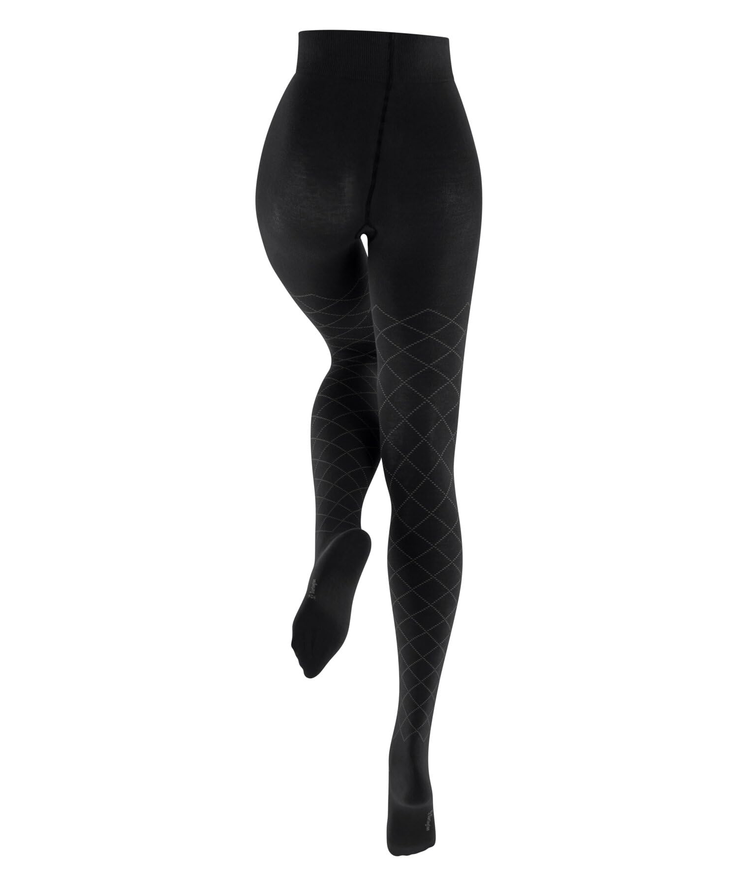 Burlington Damen Argyle Affair Strumpfhose Baumwolle atmungsaktiv
