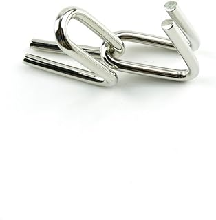 2 pcs Puzzle Game 09141 Letters V Metal Disentanglement Puzzles Toys Jouets