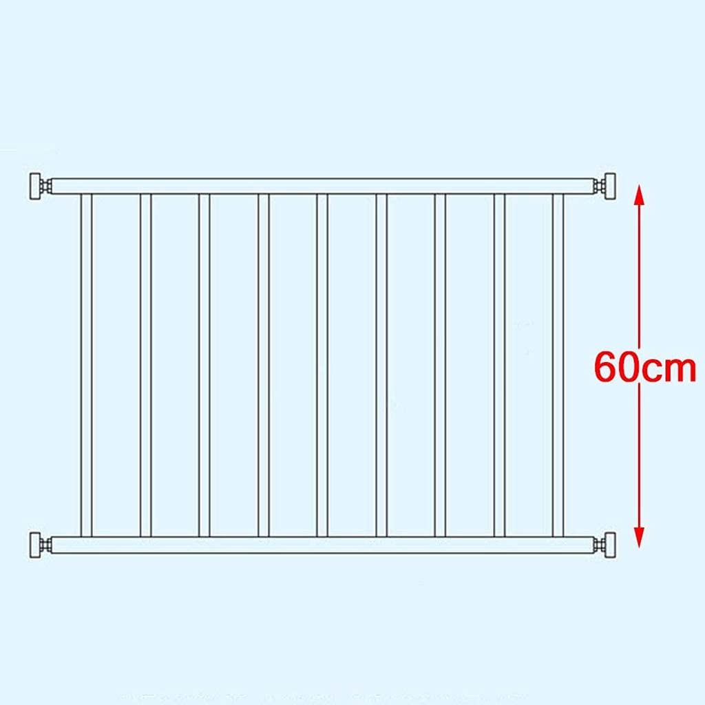 Puerta segura para niños para cunas y s – Barras de seguridad para ventanas sin taladro, antirobos, a prueba de niños, seguro para el hogar, fácil de instalar y proteger de forma fiable