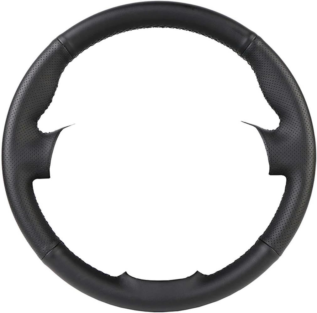 Coprivolante in Pelle Cucito a Mano per Auto Fai da Te,per Jeep Renegade 2016 2017 2018 2019,coprivolante Cucito a Mano Protezione Volante