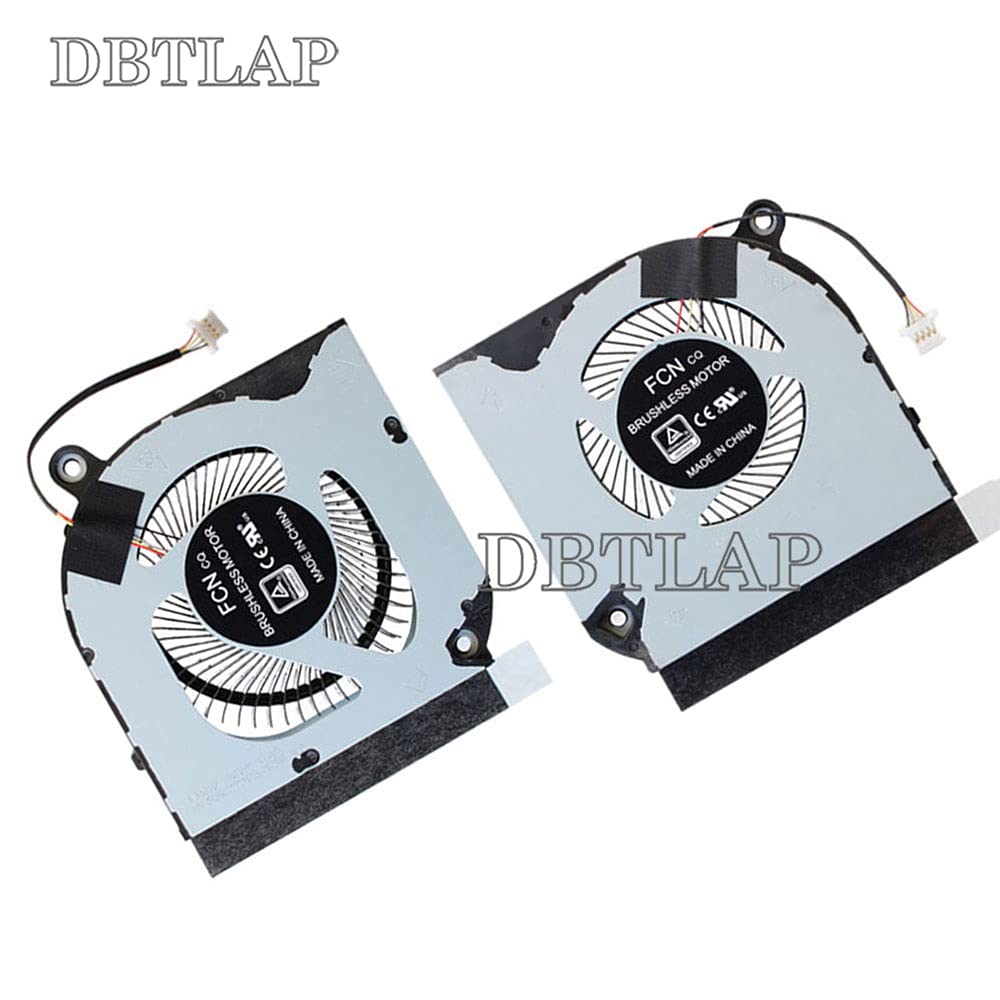 Fan Compatible for Acer Nitro 5 AN515-55 AN517-52 CPU + GPU Cooling Fan DFS5K223052836 FMAQ DFS5310050PL0T FML9 DC2800QDF0 DC2800QEF0