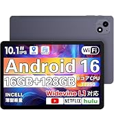 Amazon.co.jp: 【Android16 タブレット 10インチ】タブトップ S60