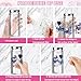 JATOMSSM UV DTF Cup Wrap for 16oz, 5 Sheets Breast Cancer Awareness Transfer Film Decal Pink Ribbon Butterfly Angel Letter Uvdtf Rub on Transfer Stickers for Glass Cups Wood DIY Craft