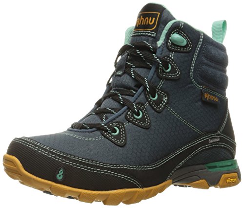 Ahnu Women's W Sugarpine Boot Waterproof Hiking Boot, Dark Slate, 7.5 M US