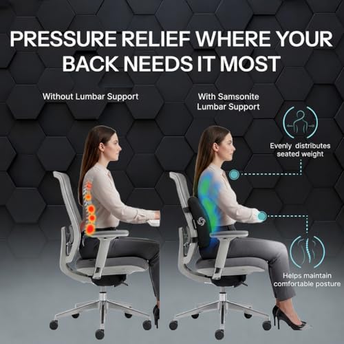 Image of Samsonite SA5243 Lumbar Support Cushion