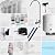 Aquasure Premier 4-Stage RO Reverse Osmosis Under Sink Drinking Water Filtration Purification System | Removes 99% of Contaminants | 75 GPD, Leak-Proof, Quick Change Filters, with Tank & Chrome Faucet