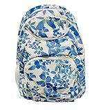 [ロキシー] SHADOW SWELL PRINTED ウィメンズ バックパック BLACK ボタニカル柄 16L WBS6 F