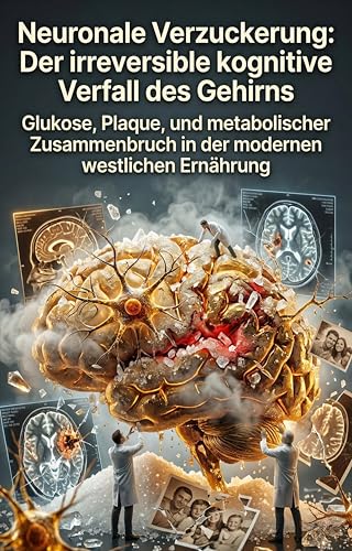 Neuronale Verzuckerung: Der irreversible kognitive Verfall des Gehirns: Glukose, Plaque, und metabolischer Zusammenbruch in der modernen westlichen Ernährung