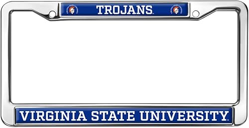 Vista 231 de Marco de Metal para Placa de Matrícula de Tamaño Completo con Logotipo de los Bulldogs de Louisiana Tech Louisiana Tech Bulldogs