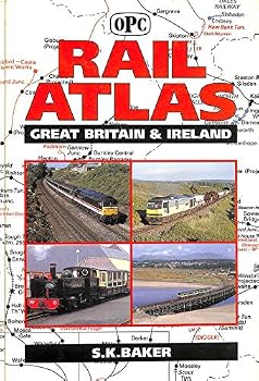 Hardcover Rail Atlas - Great Britain and Ireland Book