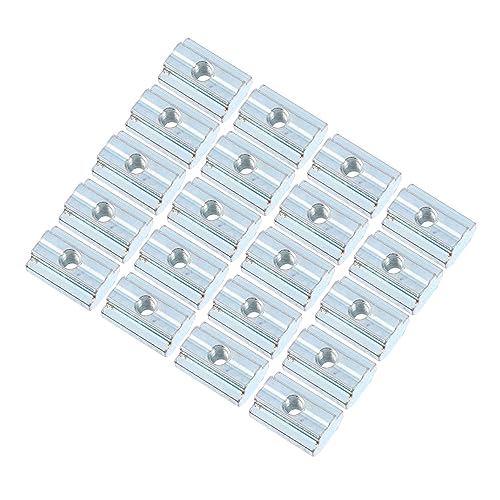 Mobestech 20Pcs Porca Deslizante Deslizando T Porcas T-Nuts Deslizam Em T Porcas Extrusões De Alumín