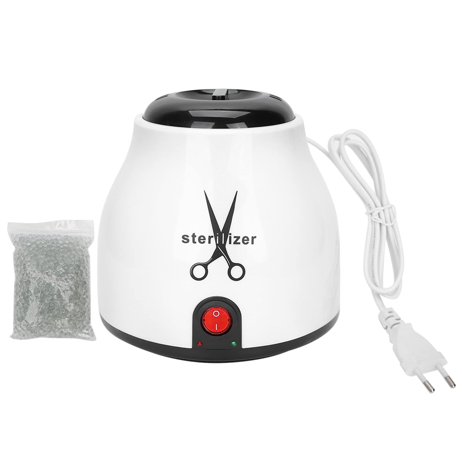Esterilizador de Herramientas para Uñas, Esterilizador de Uñas Esterilizador de Herramientas de Metal para Decoración de Uñas Máquina de Limpieza de Alta Temperatura Tijeras